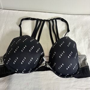 Victoria's Secret Women's Push-Up Bra 36B Sexy Logo Black